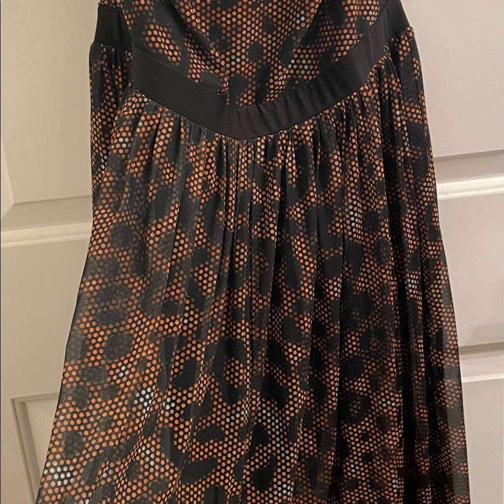 Long chiffon dress